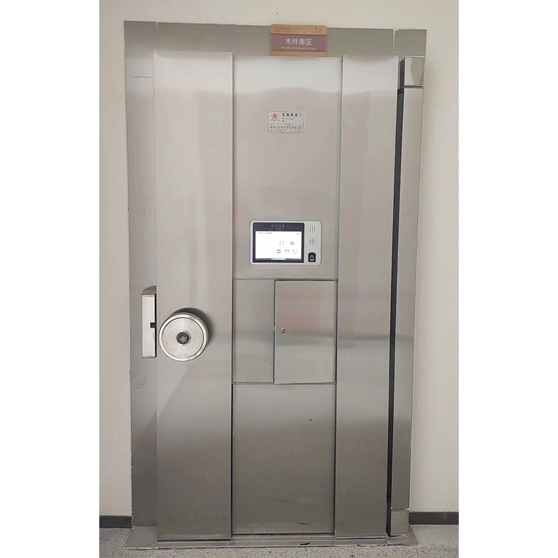 Single-Leaf Stainless Steel Waterproof Vault (Cultural Relics Vault) Door