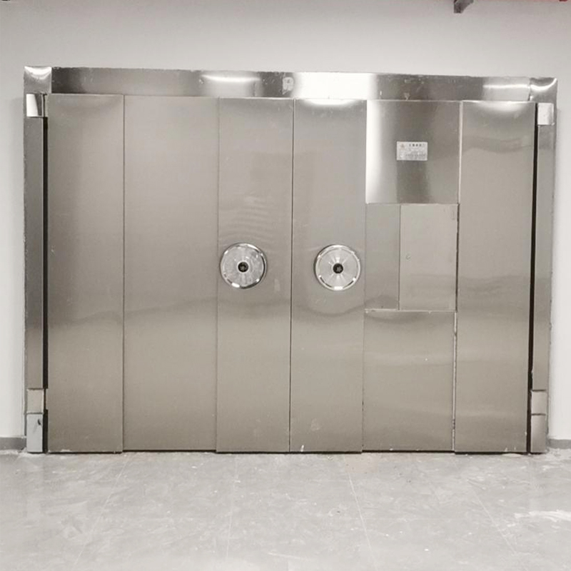 Double-Leaf Stainless Steel Waterproof Vault (Cultural Relics Vault) Door