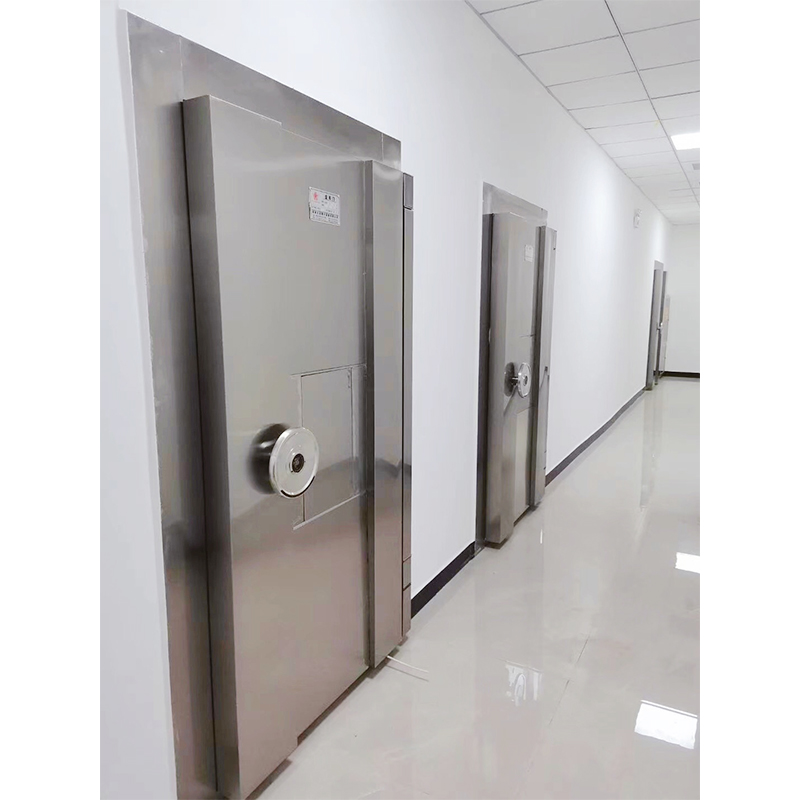 Single-Leaf Stainless Steel Waterproof Vault (Cultural Relics Vault) Door